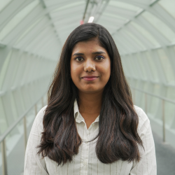 Headshot photo of OIA student employee Padmavathy Kandasamy